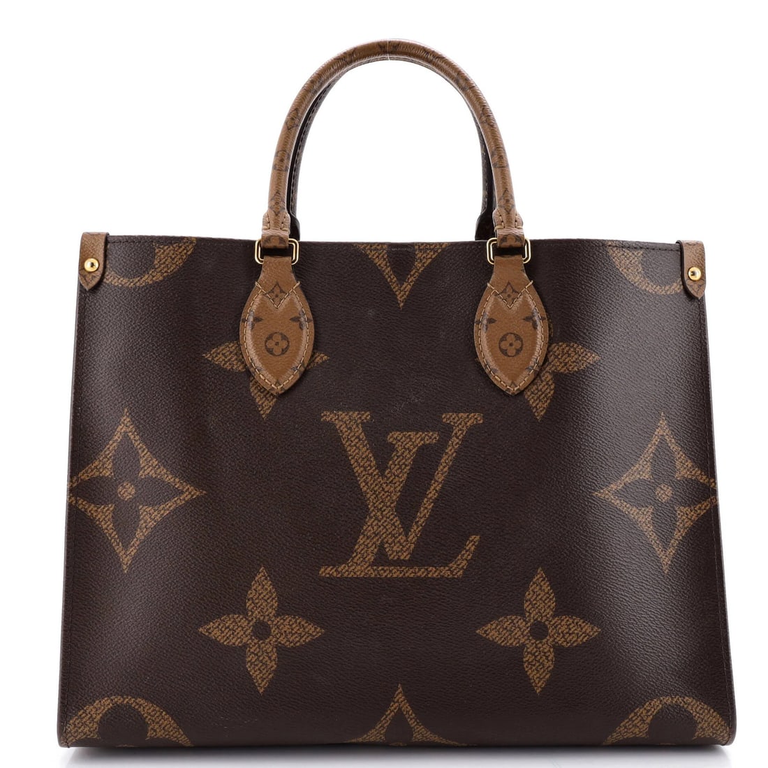 MM Louis Vuitton OnTheGo Tote Reverse Monogram Giant: MM Louis Vuitton OnTheGo Tote Reverse Monogram Giant This listing features MM Louis Vuitton OnTheGo Tote Reverse Monogram Giant. Item specifics are provided below. Item Specifics: Brand: Louis Vuitton