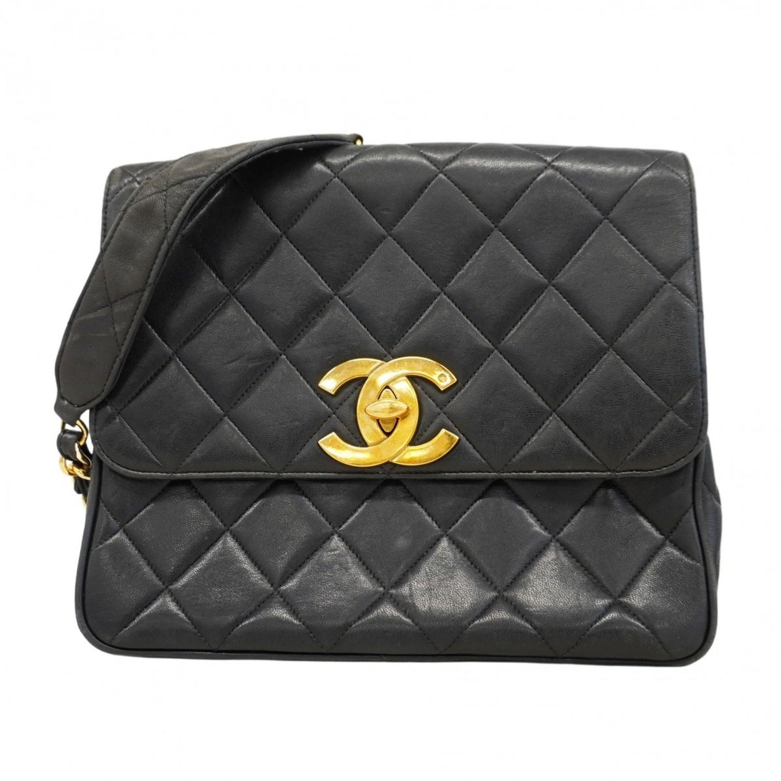 Leather Chanel Shoulder Bag: Leather Chanel Shoulder Bag This listing features Leather Chanel Shoulder Bag. Item specifics are provided below. Item Specifics: Brand: Chanel Type: Shoulder Bag Material: Leather Leather/Fur Type: L