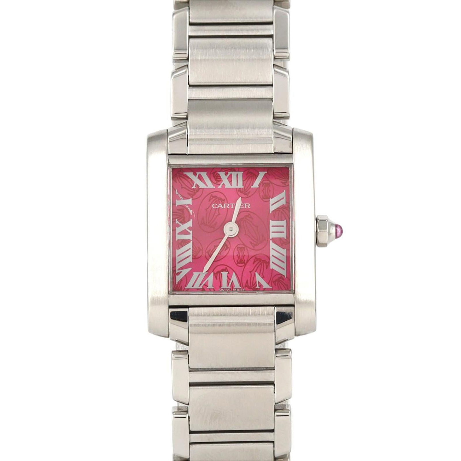 Wristwatch Cartier: Wristwatch Cartier This listing features Wristwatch Cartier. Item specifics are provided below. Item Specifics: Brand: Cartier Type: Wristwatch Gender: Women Material (Case): Stainless Steel Material