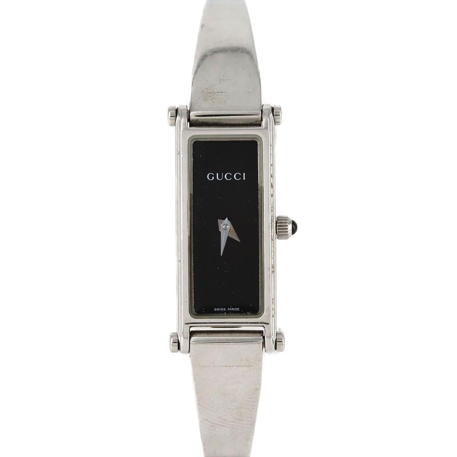 Wristwatch Gucci: Wristwatch Gucci This listing features Wristwatch Gucci. Item specifics are provided below. Item Specifics: Brand: Gucci Type: Wristwatch Gender: Women Material (Case): Stainless Steel Material