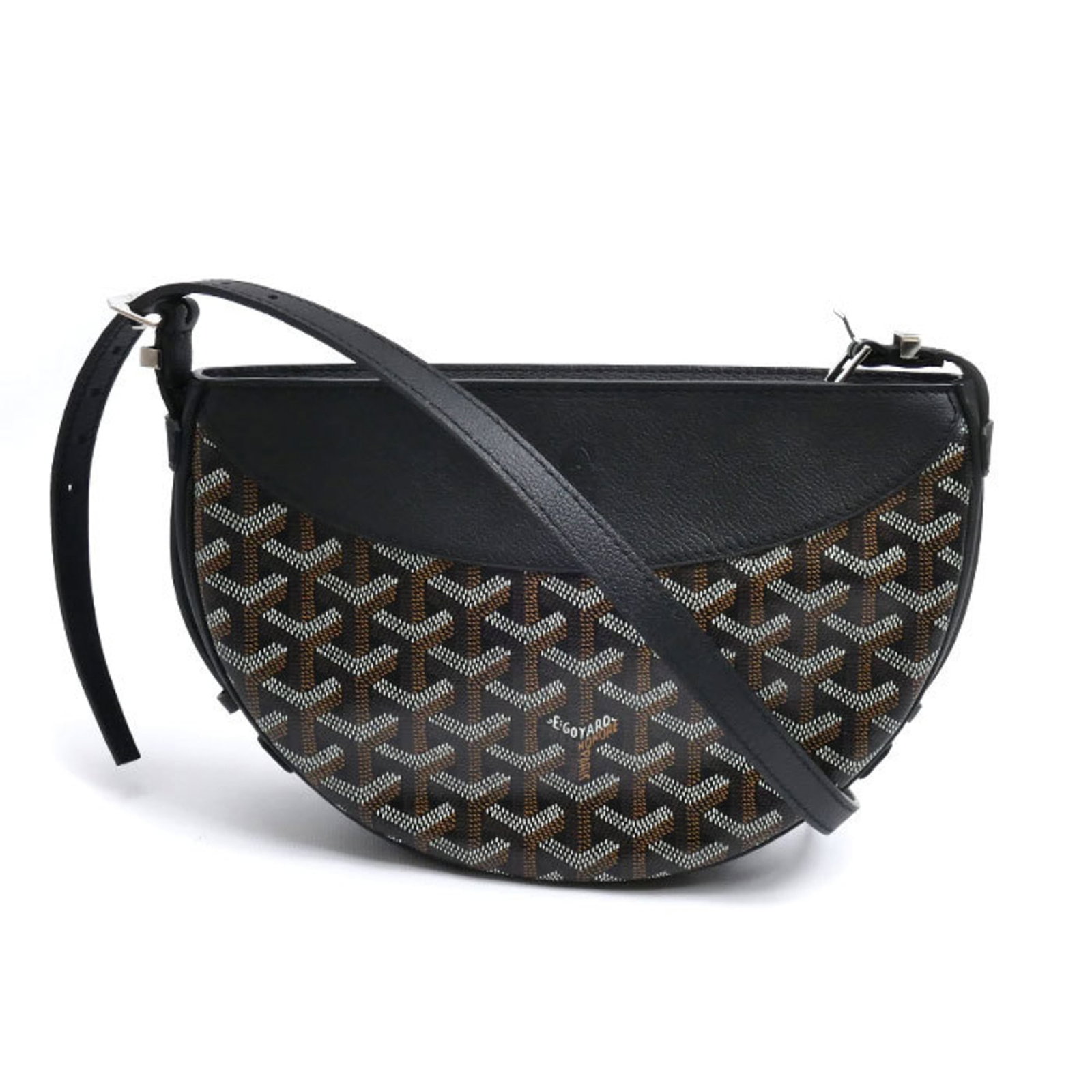 Canvas - Goyard Shoulder Bag Leather: Canvas - Goyard Shoulder Bag Leather This listing features Canvas - Goyard Shoulder Bag Leather. Item specifics are provided below. Item Specifics: Brand: Goyard Type: Shoulder Bag Material: Leather ,