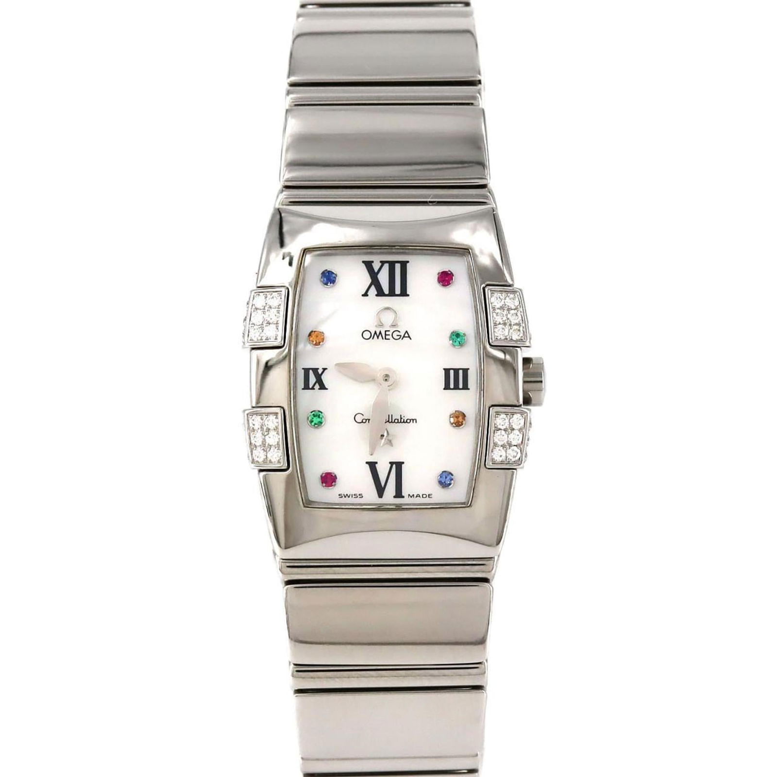 Wristwatch Omega: Wristwatch Omega This listing features Wristwatch Omega. Item specifics are provided below. Item Specifics: Brand: Omega Type: Wristwatch Gender: Women Material (Case): Stainless Steel Material (Band)