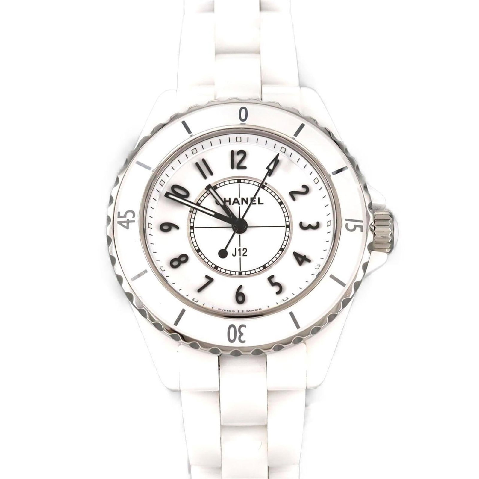 Wristwatch Chanel: Wristwatch Chanel This listing features Wristwatch Chanel. Item specifics are provided below. Item Specifics: Brand: Chanel Type: Wristwatch Gender: Women Material (Case): Ceramic Material (Band): Cer