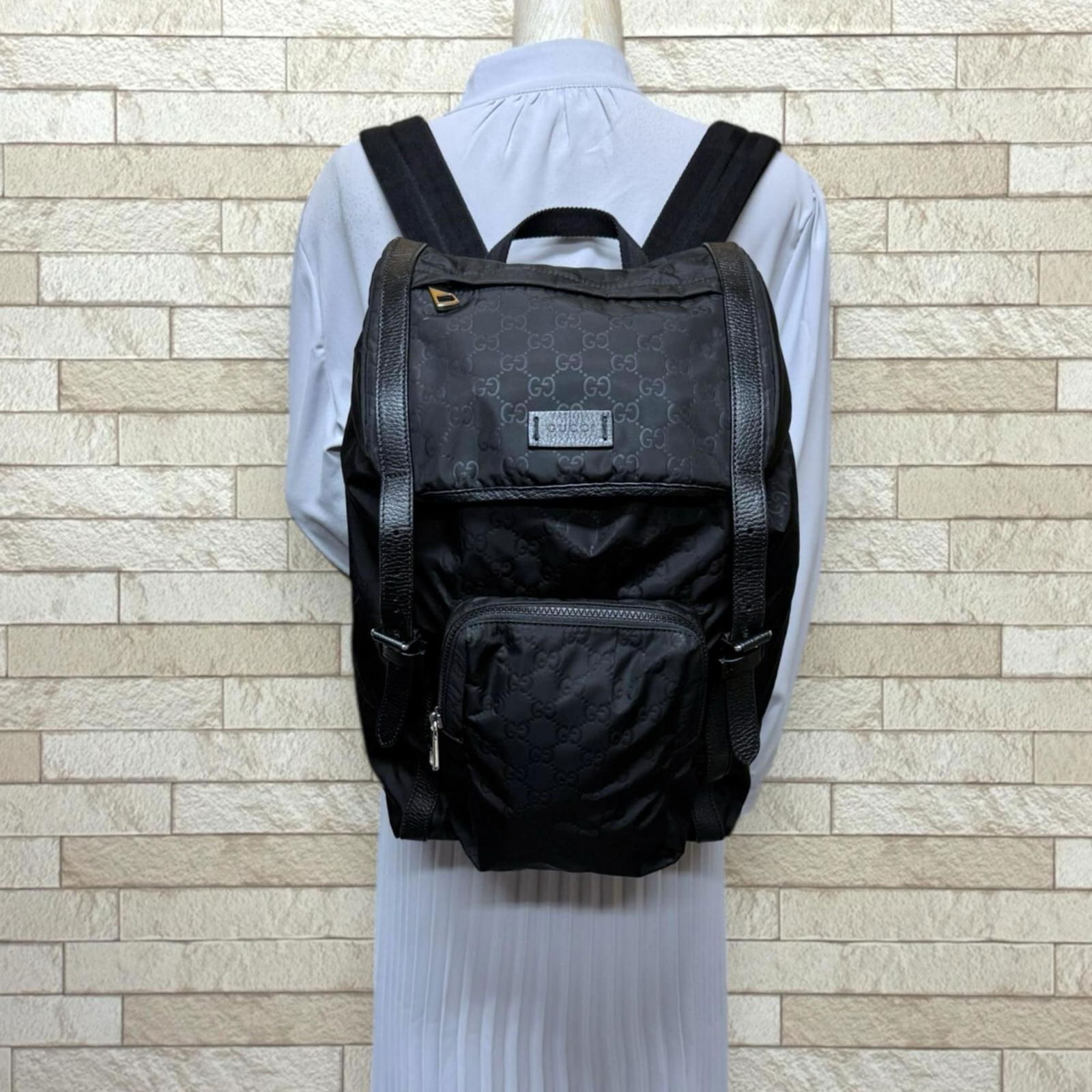Nylon Gucci Backpack - 2