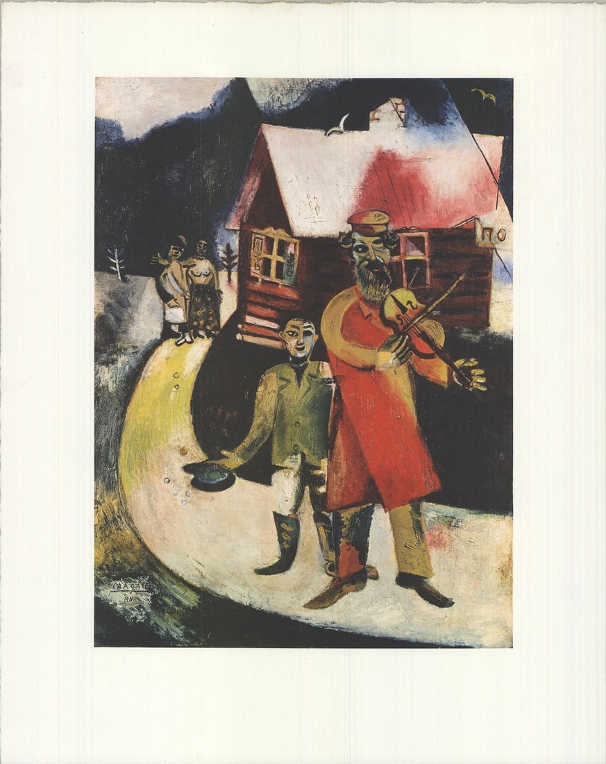 Modernism MARC CHAGALL The Violinist 19.75" x 15.75" Offset Lithograph 1990: Modernism MARC CHAGALL The Violinist 19.75" x 15.75" Offset Lithograph 1990 This listing features Modernism MARC CHAGALL The Violinist 19.75" x 15.75" Offset Lithograph 1990. Item specifics are provid