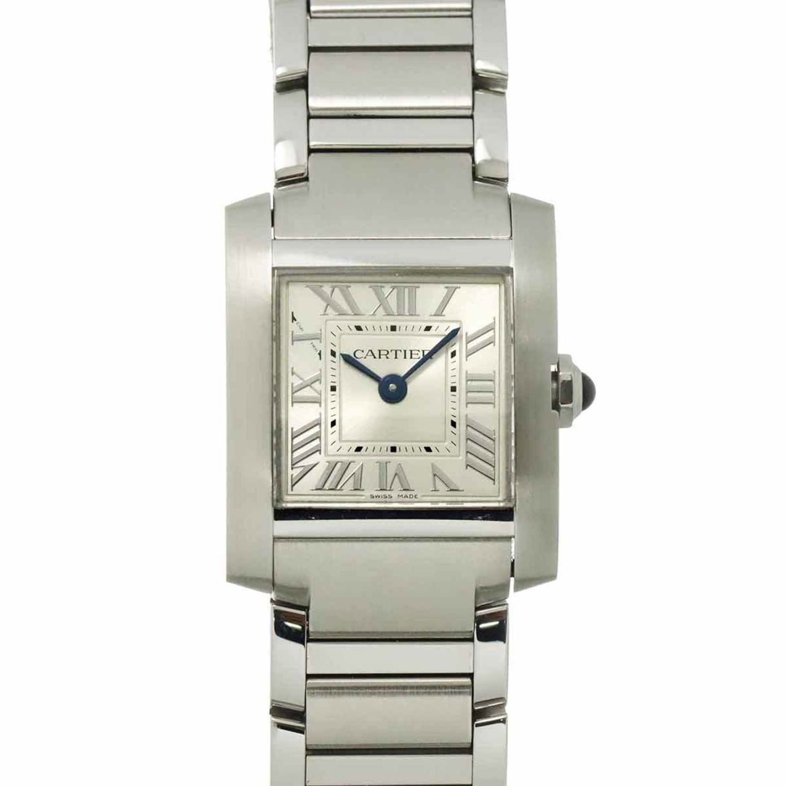 Wristwatch Cartier: Wristwatch Cartier This listing features Wristwatch Cartier. Item specifics are provided below. Item Specifics: Brand: Cartier Type: Wristwatch Gender: Women Material (Case): Stainless Steel Material