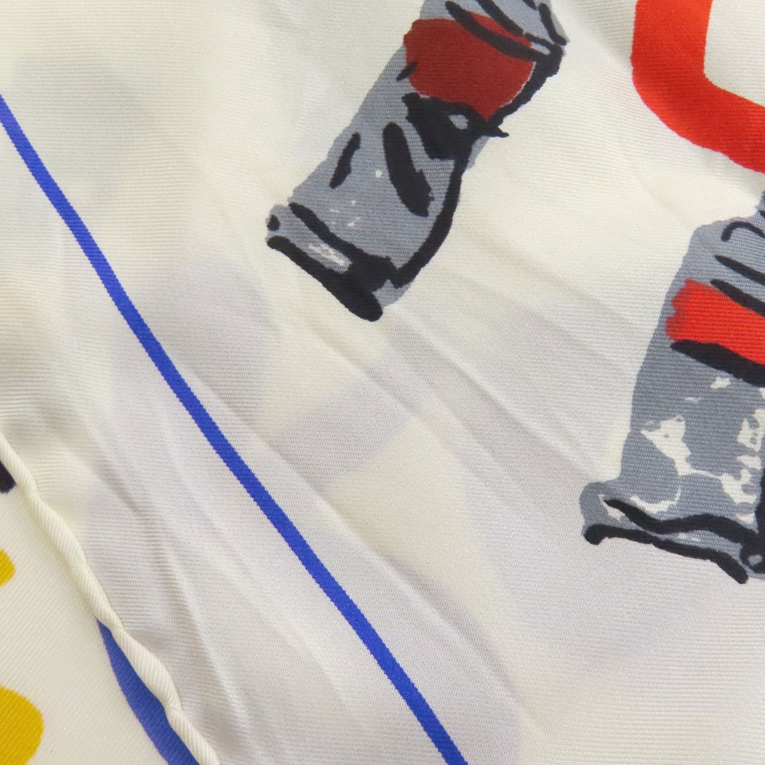 Silk LOUIS VUITTON Paint pattern Scarf - 9