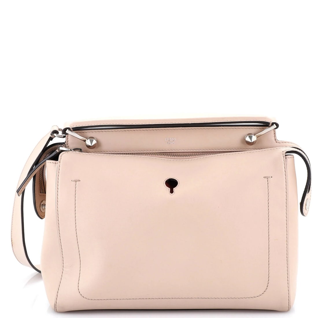 Medium Fendi DotCom Convertible Satchel Leather (1 of 7)