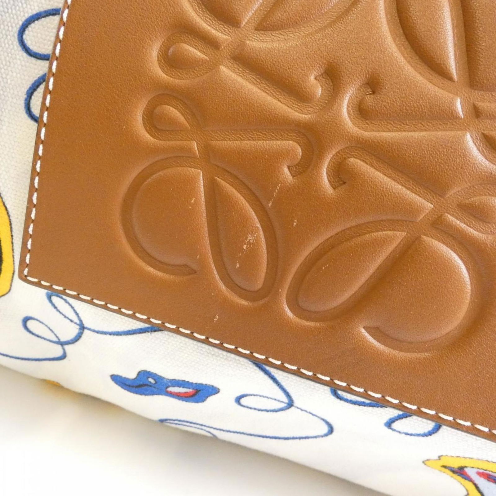 Canvas Loewe Handbag - 5