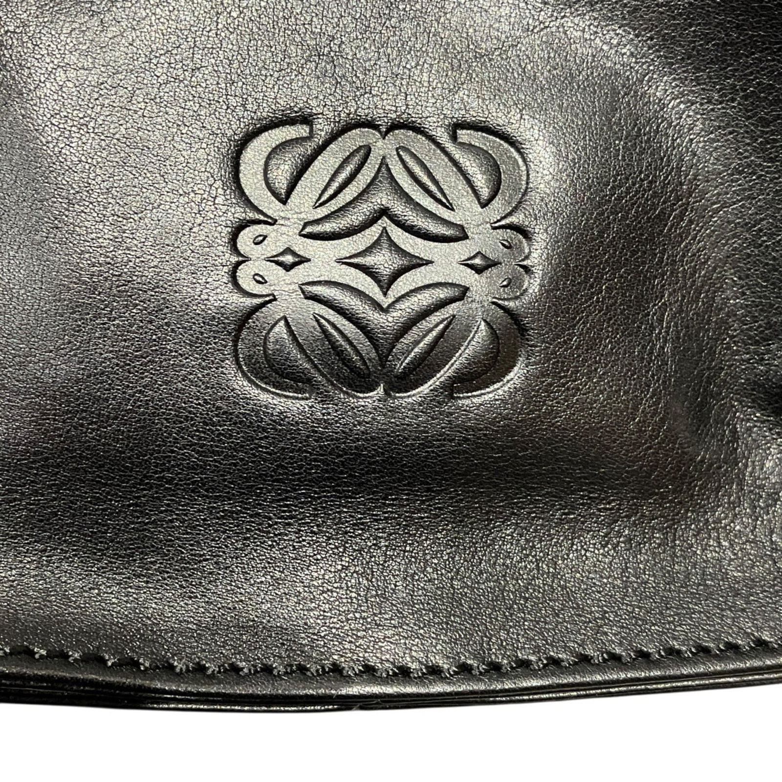 Leather Loewe Shoulder Bag - 7