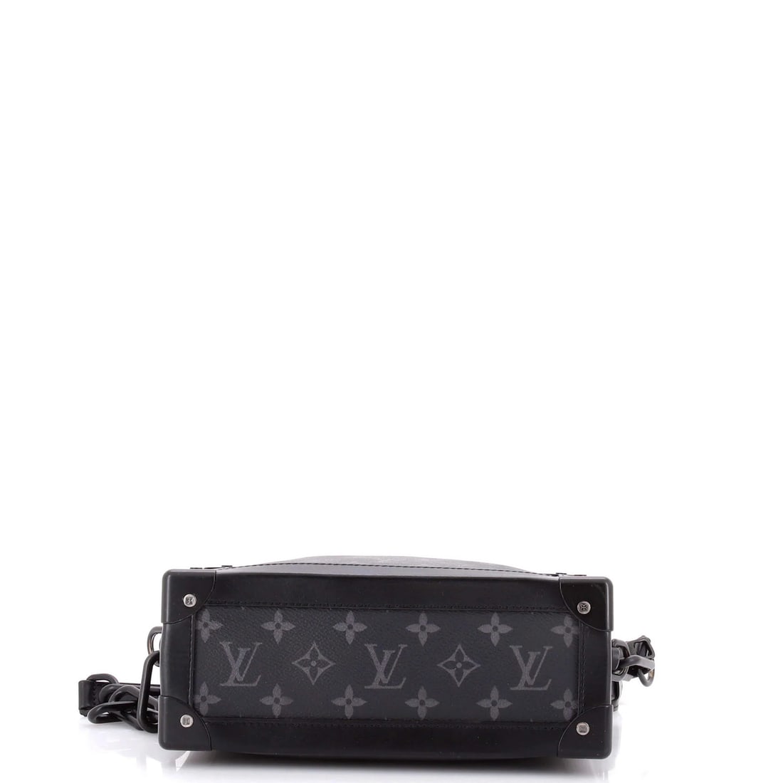Canvas Louis Vuitton Soft Trunk Bag Monogram Eclipse - 4