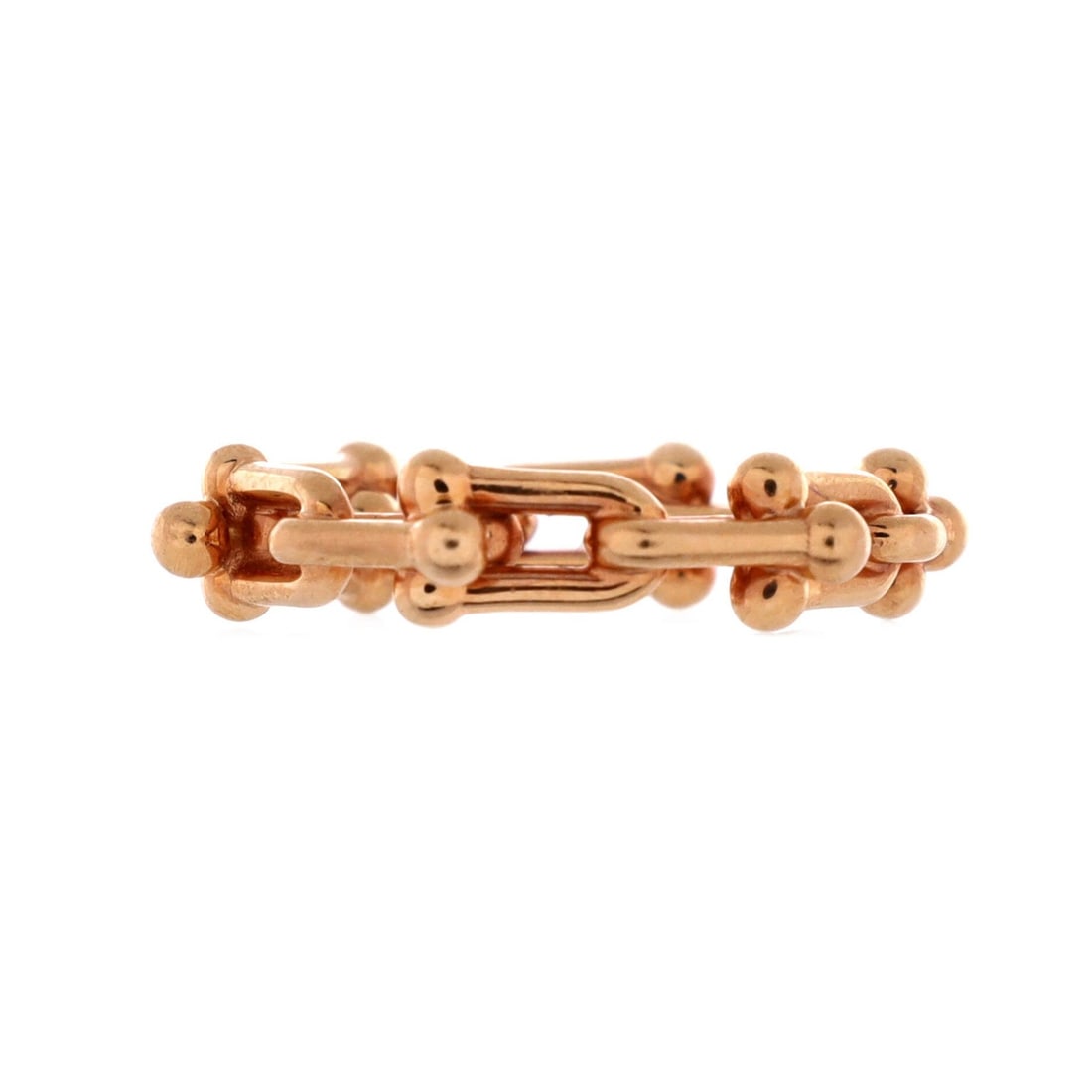 Micro Tiffany & Co. HardWear Link Ring 18K Rose Gold: Micro Tiffany & Co. HardWear Link Ring 18K Rose Gold This listing features Micro Tiffany & Co. HardWear Link Ring 18K Rose Gold. Item specifics are provided below. Item Specifics: Brand: Tiffany & Co.