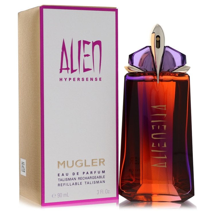 Refillable Alien Hypersense Perfume By Thierry Mugler Eau De Parfum Spray: Refillable Alien Hypersense Perfume By Thierry Mugler Eau De Parfum Spray This listing features Refillable Alien Hypersense Perfume By Thierry Mugler Eau De Parfum Spray. Item specifics are provided b