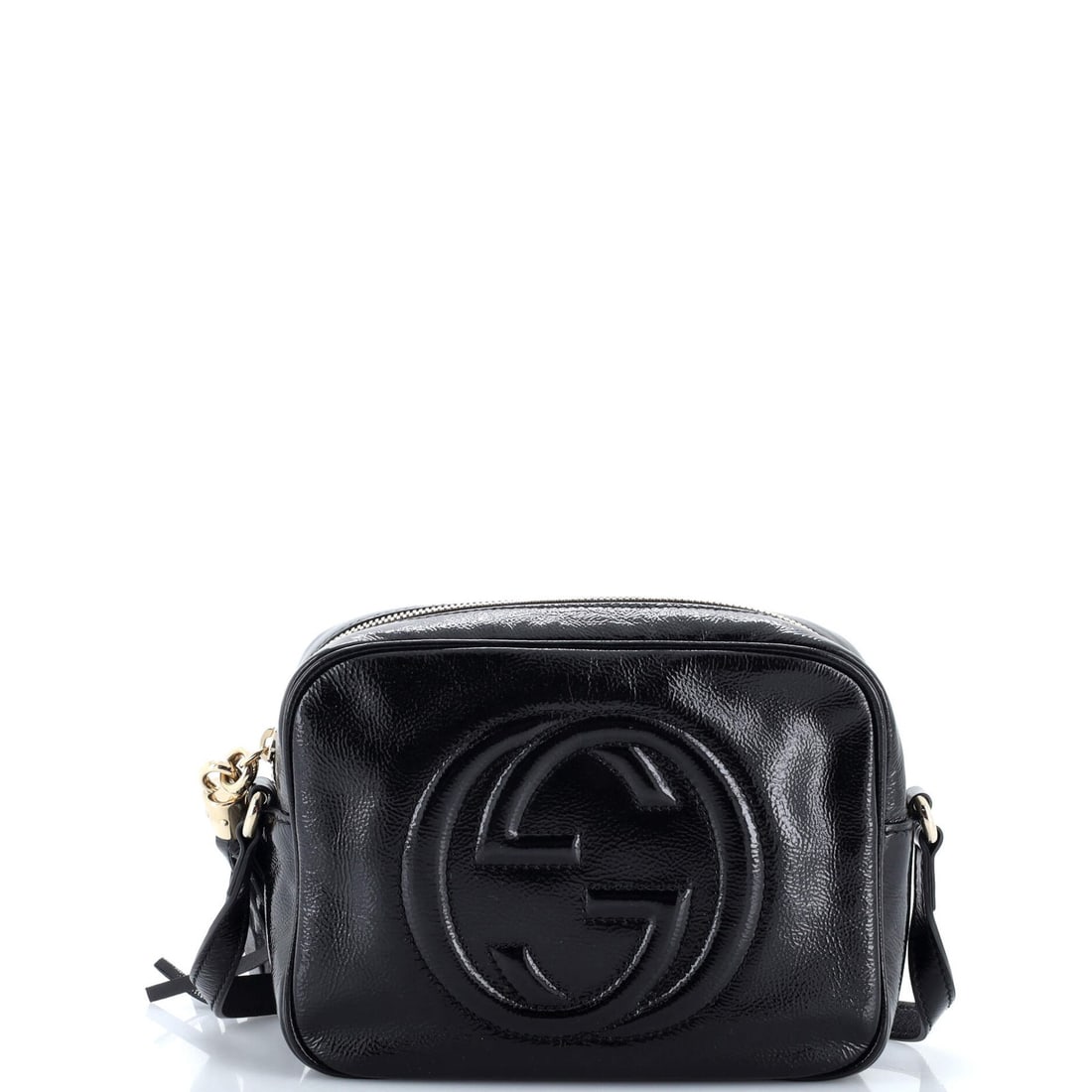 Small Gucci Soho Disco Crossbody Bag Patent: Small Gucci Soho Disco Crossbody Bag Patent This listing features Small Gucci Soho Disco Crossbody Bag Patent. Item specifics are provided below. Item Specifics: Brand: Gucci Exterior Material: Patent
