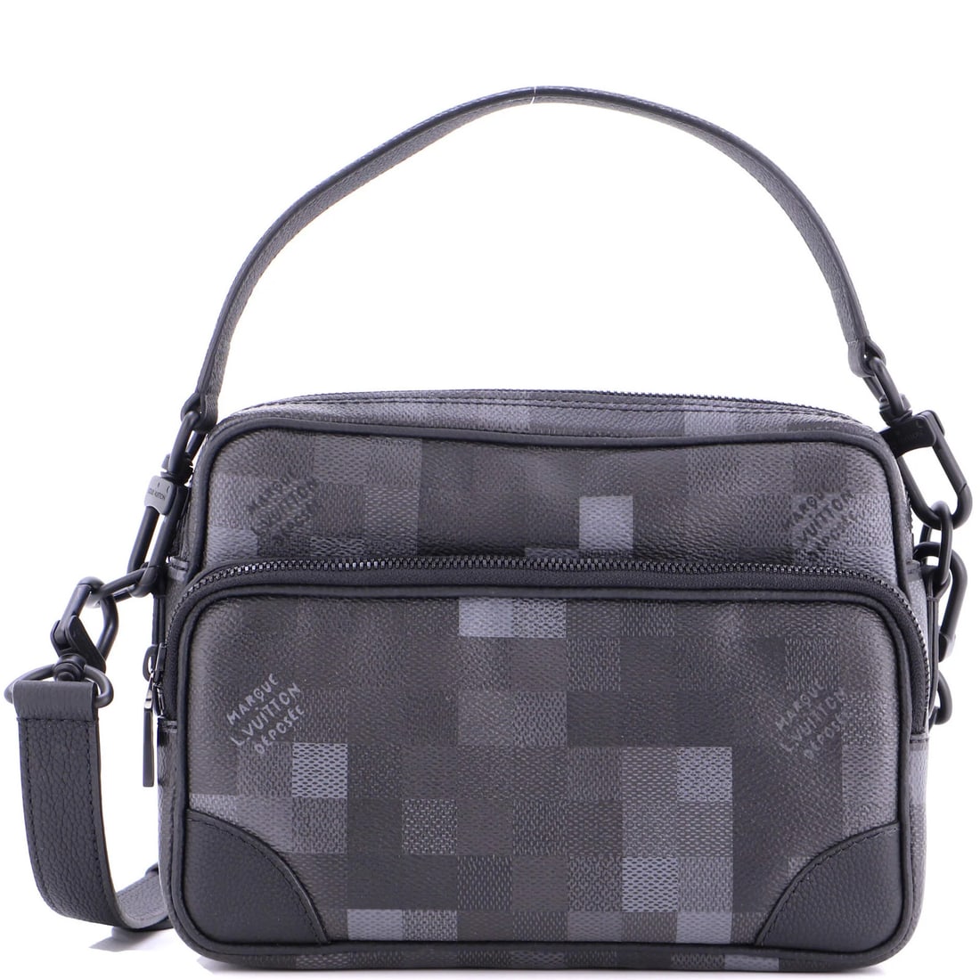 Canvas Louis Vuitton Nil NM Messenger Bag Damoflage Black Coated: Canvas Louis Vuitton Nil NM Messenger Bag Damoflage Black Coated This listing features Canvas Louis Vuitton Nil NM Messenger Bag Damoflage Black Coated. Item specifics are provided below. Item Specifi