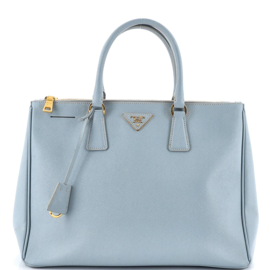 Large Prada Double Zip Lux Tote Saffiano Leather: Large Prada Double Zip Lux Tote Saffiano Leather This listing features Large Prada Double Zip Lux Tote Saffiano Leather. Item specifics are provided below. Item Specifics: Brand: Prada Exterior Materi