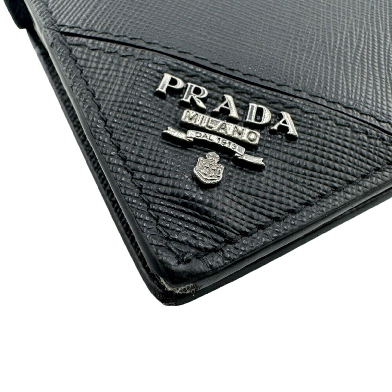Leather Prada Long Wallet (Bi-Fold) - 3