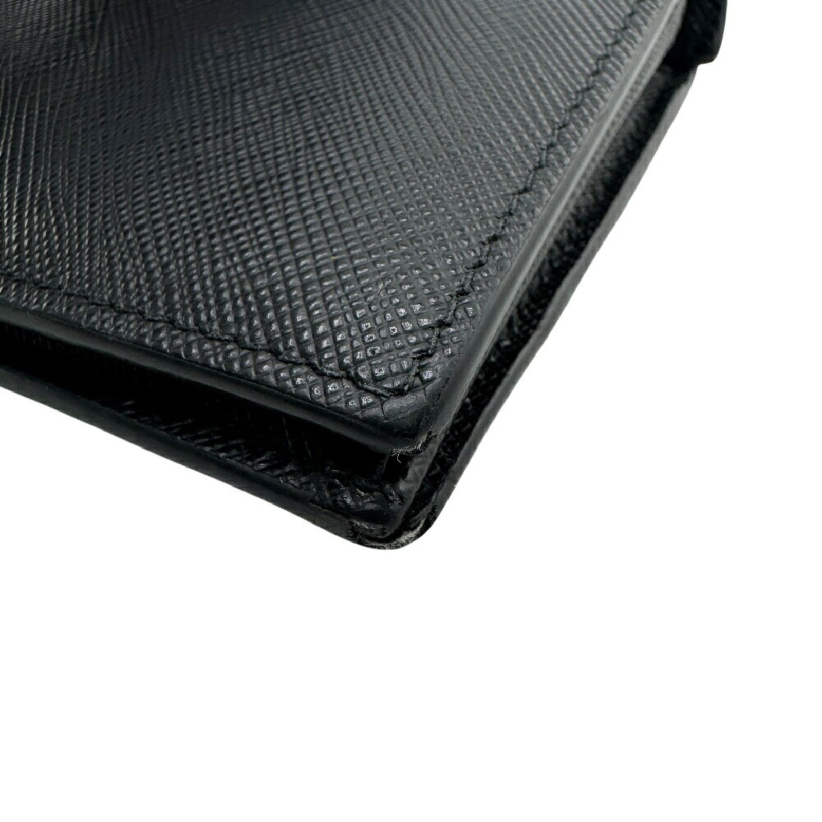 Leather Prada Long Wallet (Bi-Fold) - 6