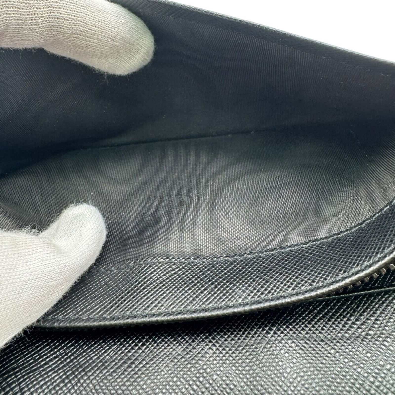 Leather Prada Long Wallet (Bi-Fold) - 8