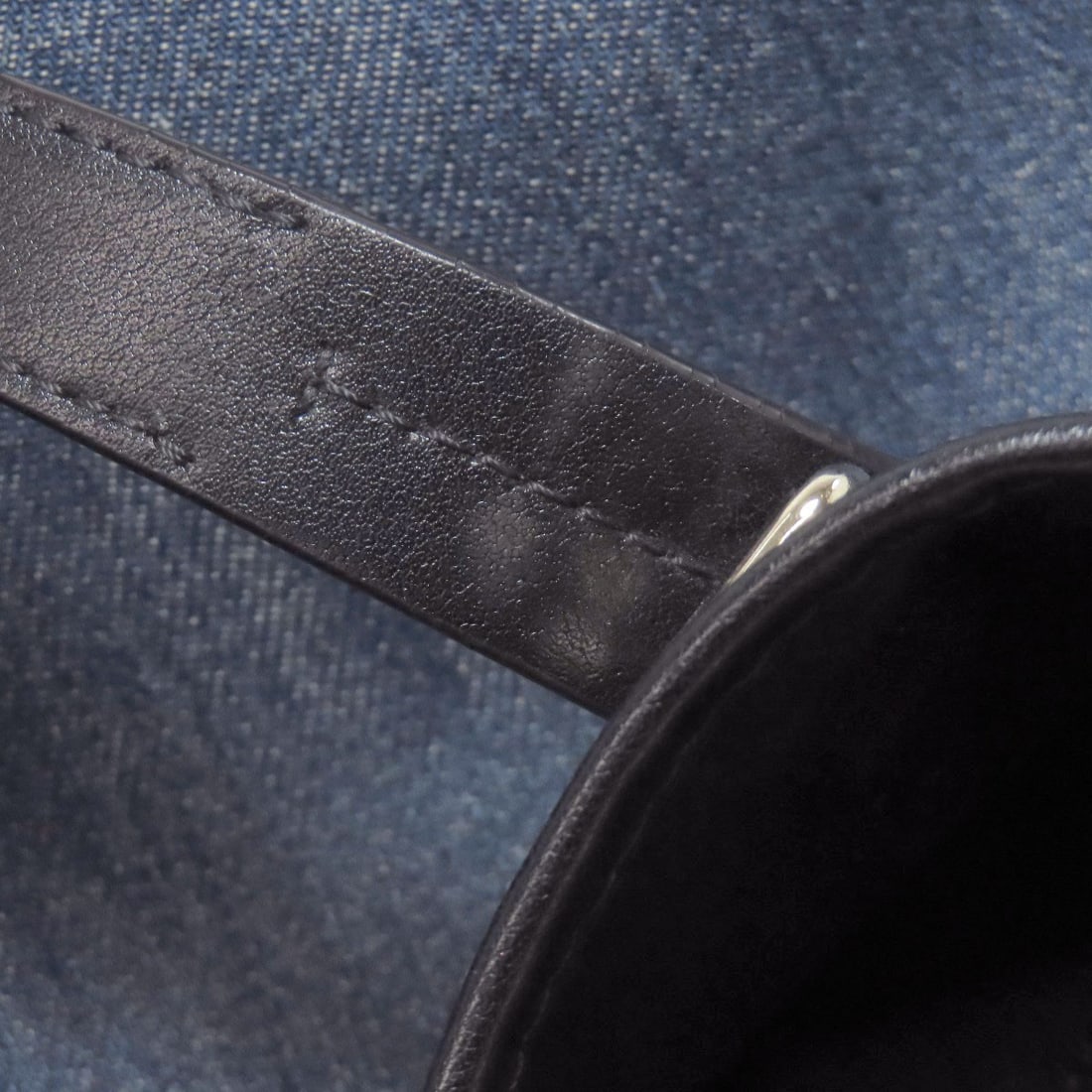 Denim GIVENCHY logo Handbag - 16