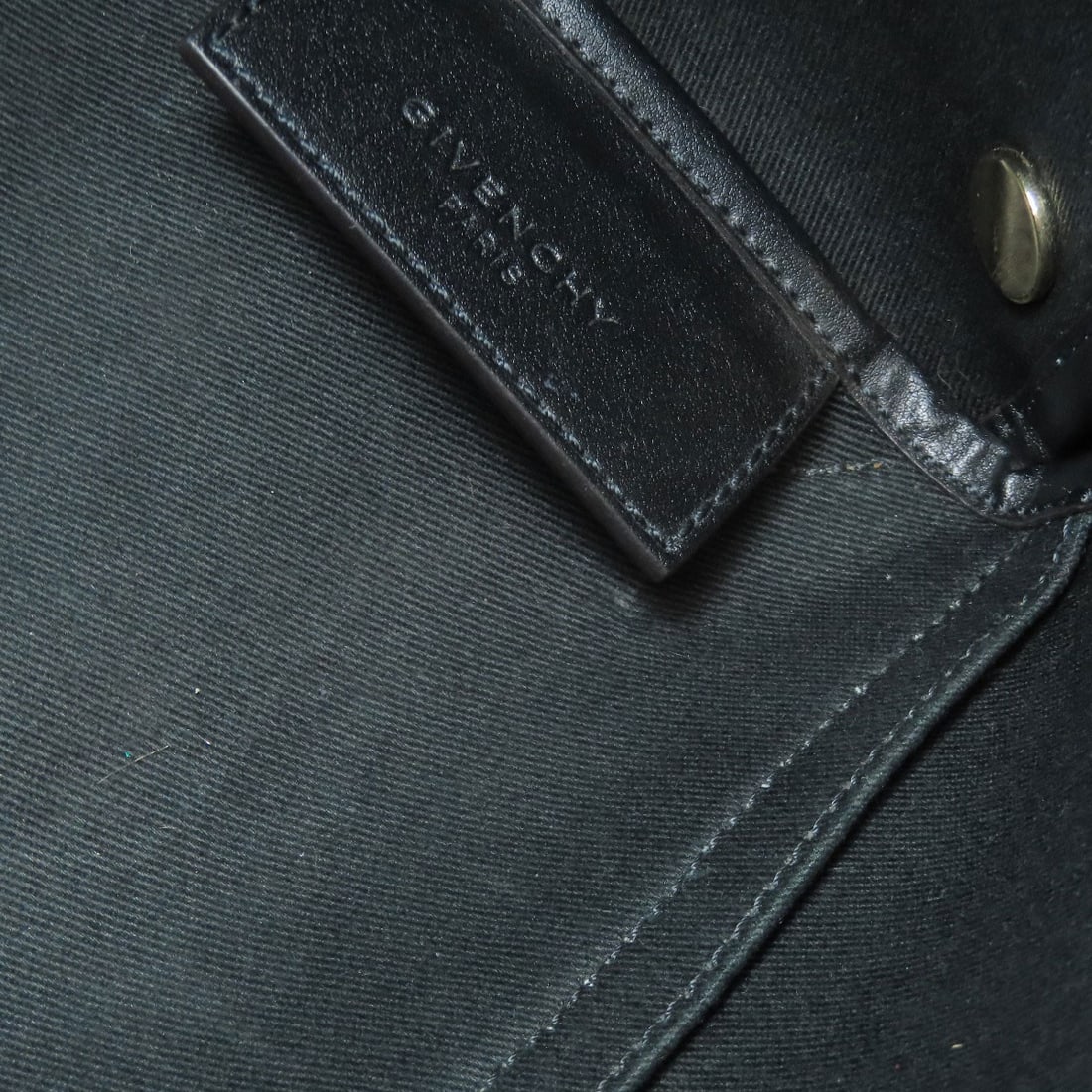 Denim GIVENCHY logo Handbag - 9