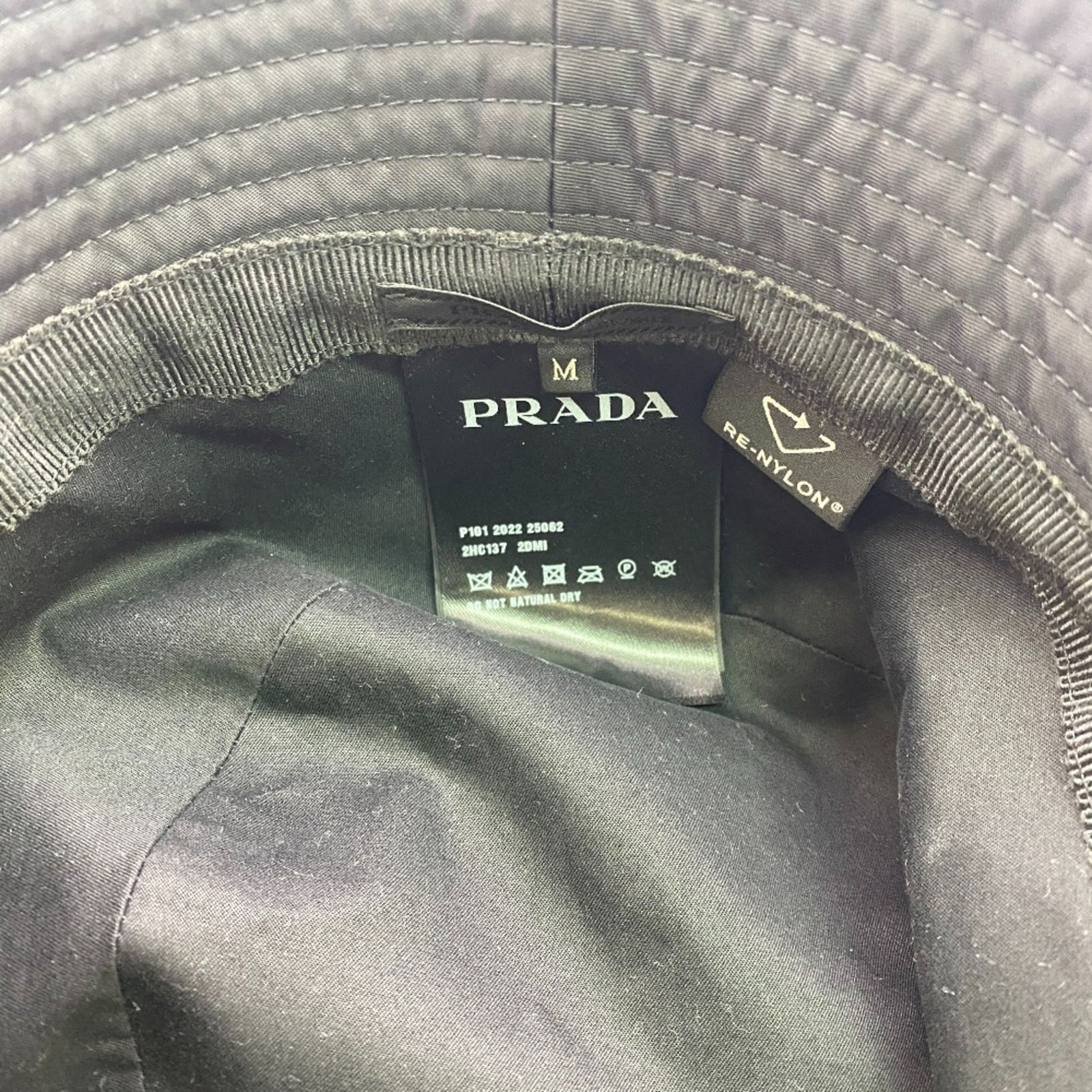 Nylon Prada Bucket Hat - 9