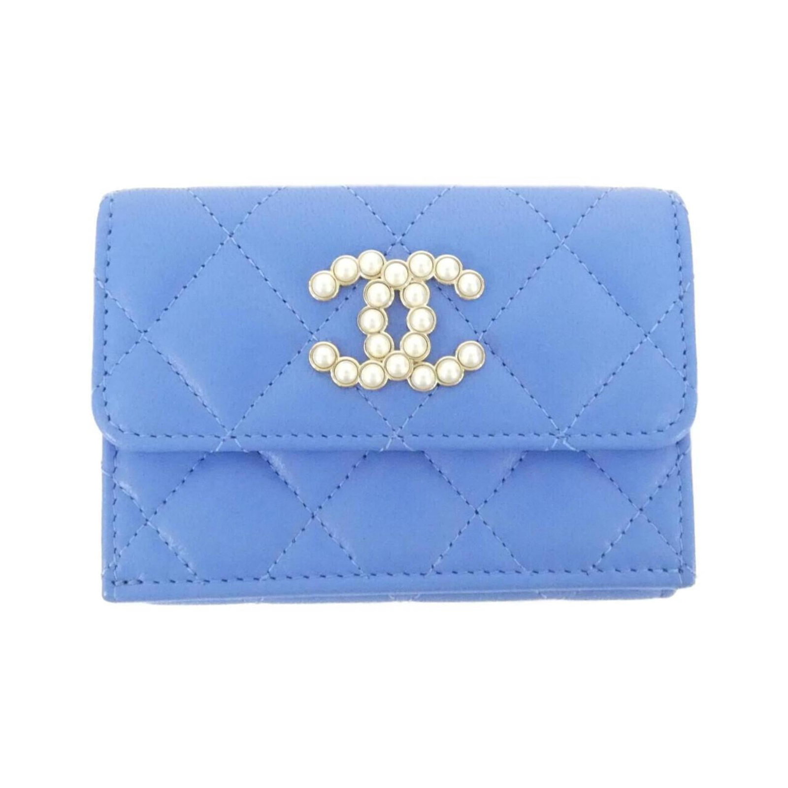 Leather Chanel Wallet (Tri-Fold): Leather Chanel Wallet (Tri-Fold) This listing features Leather Chanel Wallet (Tri-Fold). Item specifics are provided below. Item Specifics: Brand: Chanel Type: Wallet (Tri-Fold) Gender: Women