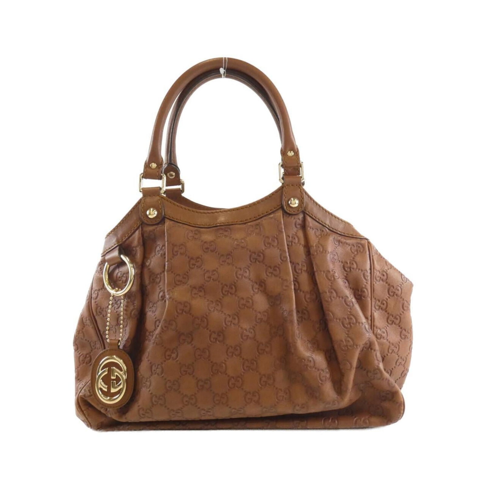 Leather Gucci Handbag (1 of 8)