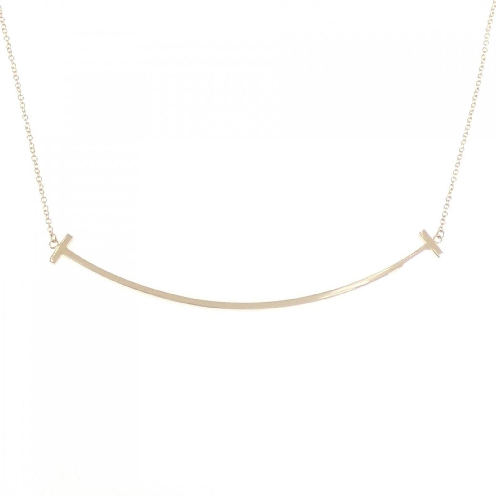Necklace Tiffany T Smile Large: Necklace Tiffany T Smile Large This listing features Necklace Tiffany T Smile Large. Item specifics are provided below. Item Specifics: Brand: Tiffany Necklace Type: Necklace Pendant Type: Pendant Gen
