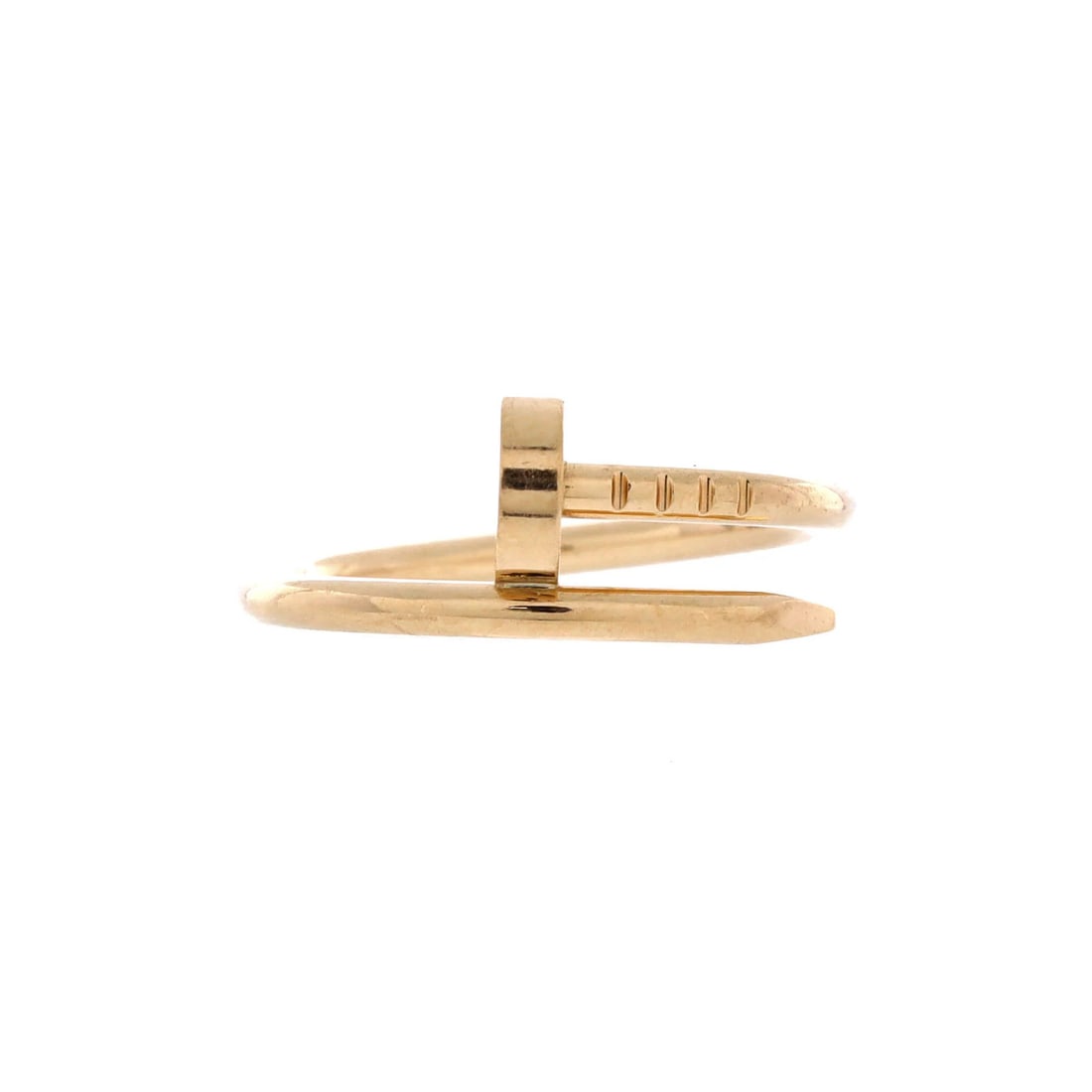 Small Cartier Juste un Clou Ring 18K Yellow Gold: Small Cartier Juste un Clou Ring 18K Yellow Gold This listing features Small Cartier Juste un Clou Ring 18K Yellow Gold. Item specifics are provided below. Item Specifics: Brand: Cartier Main Stone: U