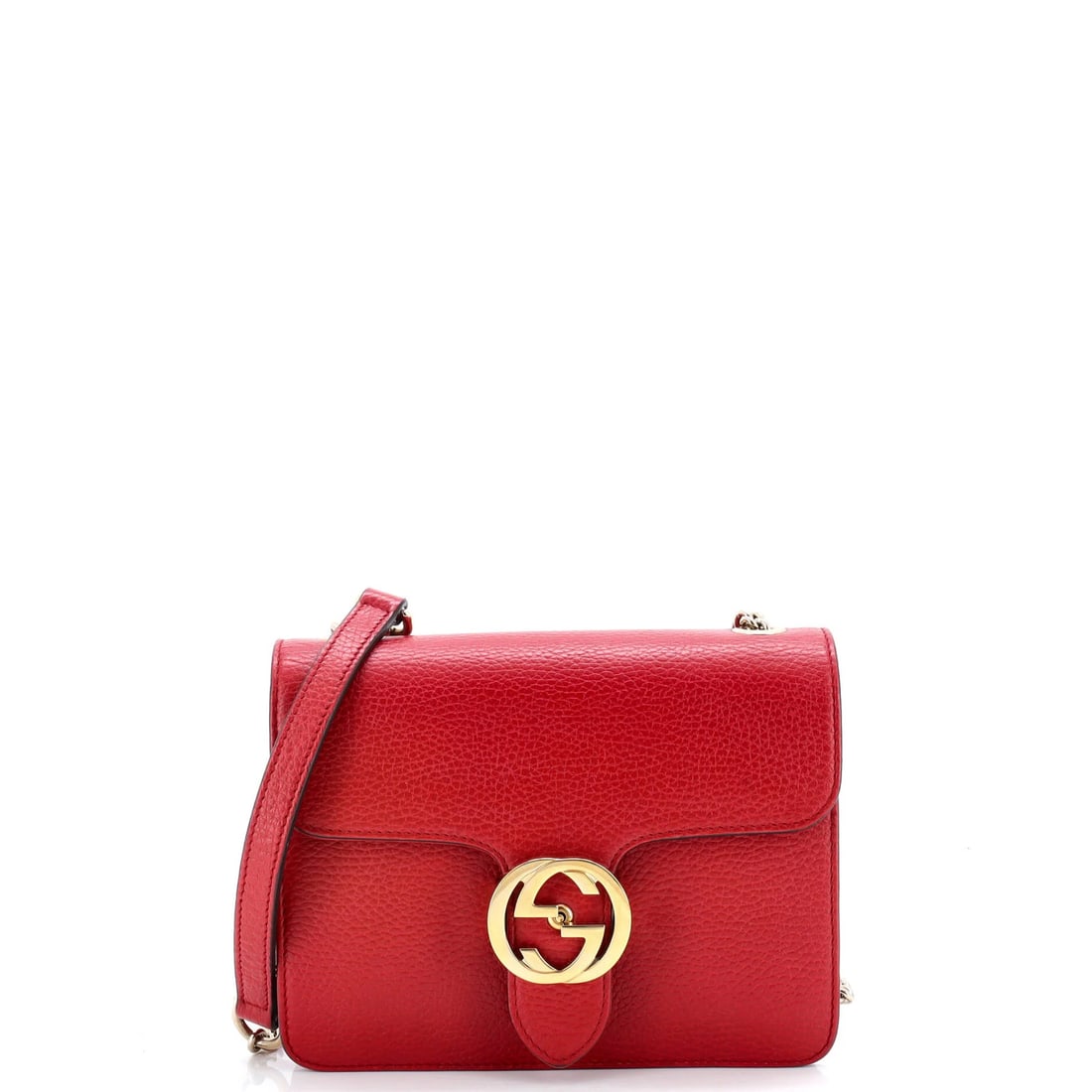 Small Gucci Interlocking Shoulder Bag Leather: Small Gucci Interlocking Shoulder Bag Leather This listing features Small Gucci Interlocking Shoulder Bag Leather. Item specifics are provided below. Item Specifics: Brand: Gucci Exterior Material: Le