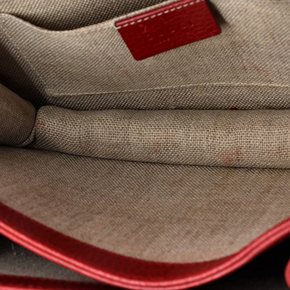 Small Gucci Interlocking Shoulder Bag Leather - 5