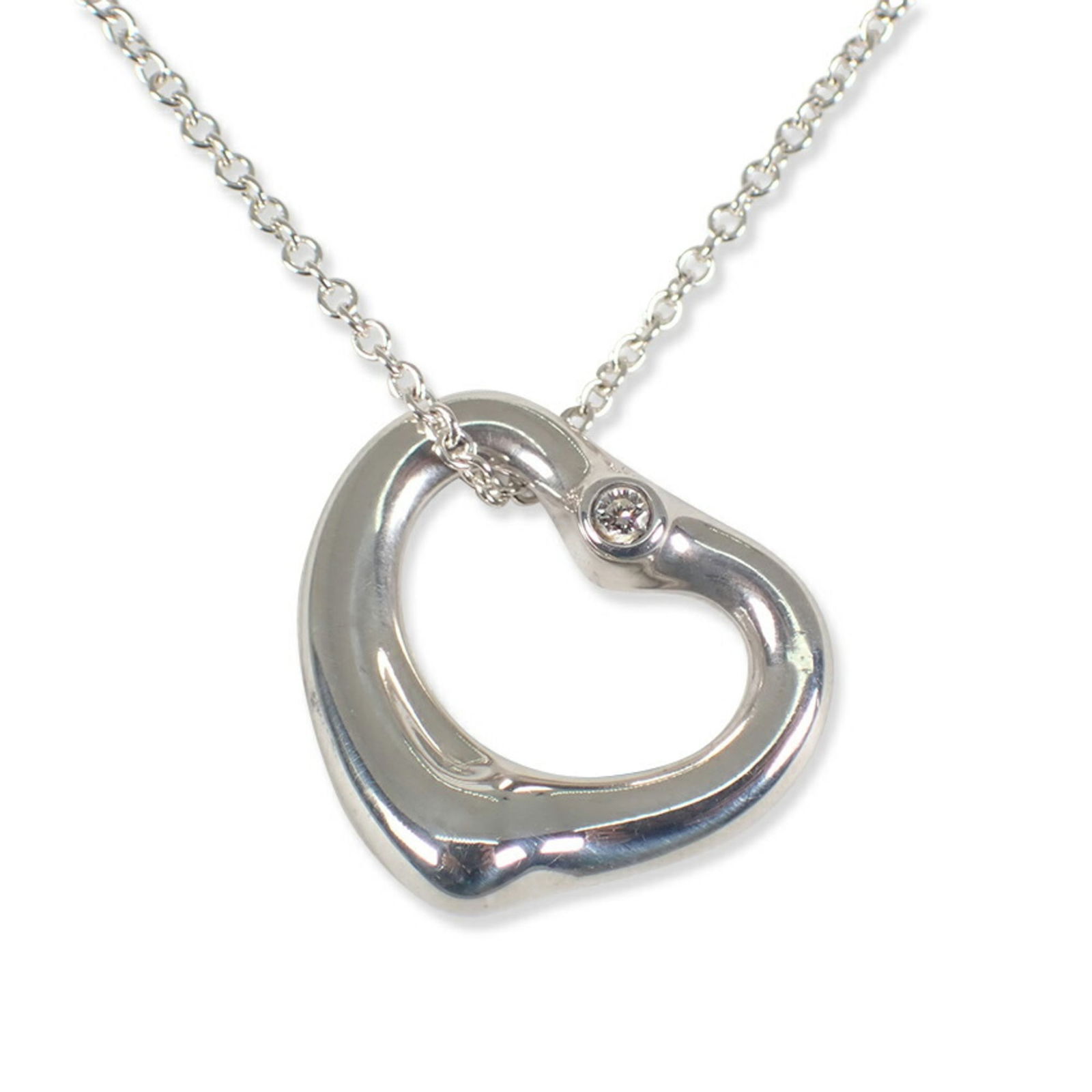 Necklace TIFFANY 925 Heart Diamond 2P Pendant: Necklace TIFFANY 925 Heart Diamond 2P Pendant This listing features Necklace TIFFANY 925 Heart Diamond 2P Pendant. Item specifics are provided below. Item Specifics: Brand: Tiffany Necklace Type: Neck