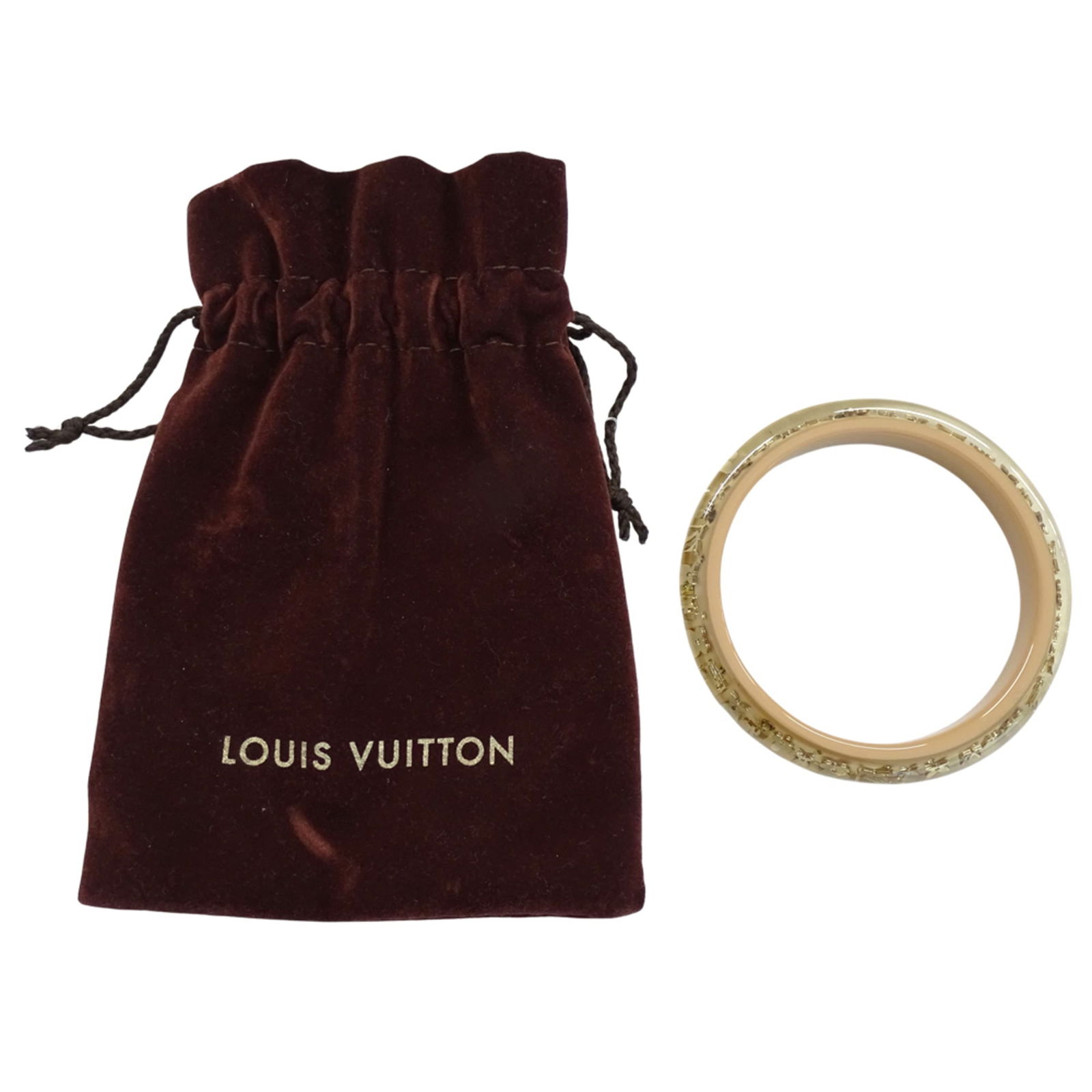 Resin Louis Vuitton Bangle - 5