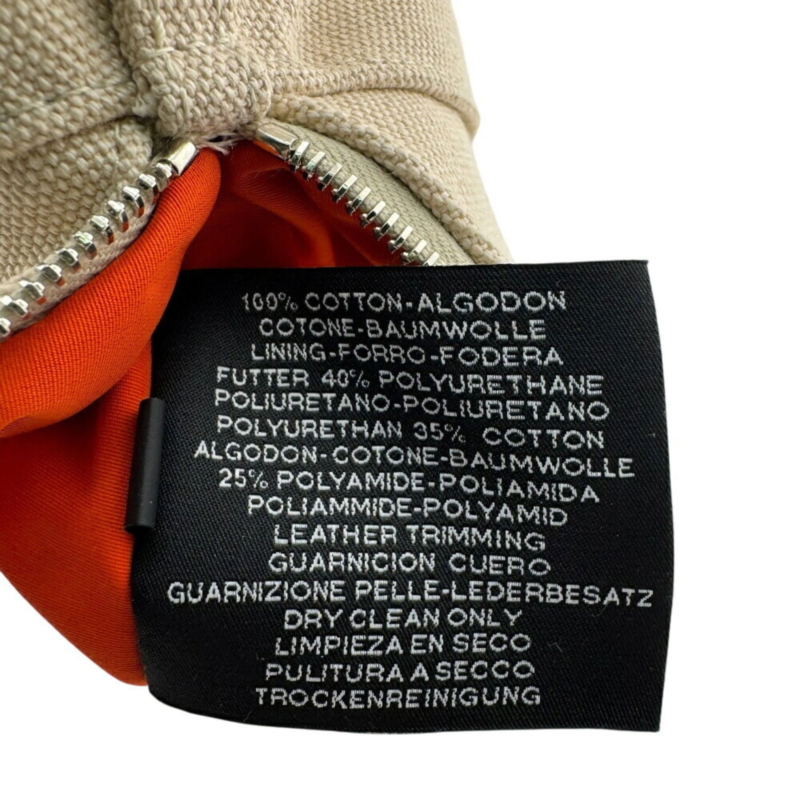 Polyester - Hermes Pouch Cotton - 12