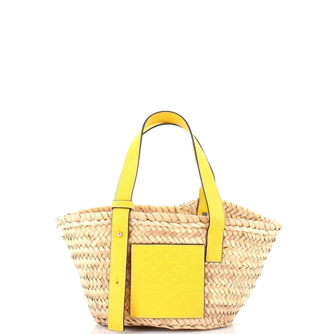 Small Loewe Basket Tote Raffia (1 of 5)