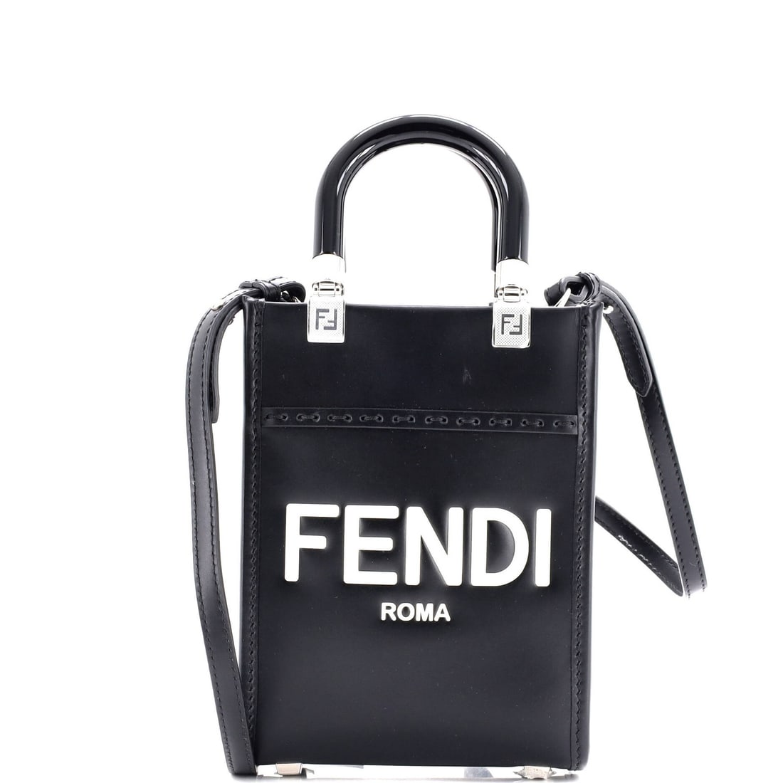 Mini Fendi Sunshine Shopper Tote Leather: Mini Fendi Sunshine Shopper Tote Leather This listing features Mini Fendi Sunshine Shopper Tote Leather. Item specifics are provided below. Item Specifics: Brand: Fendi Exterior Material: Leather Styl