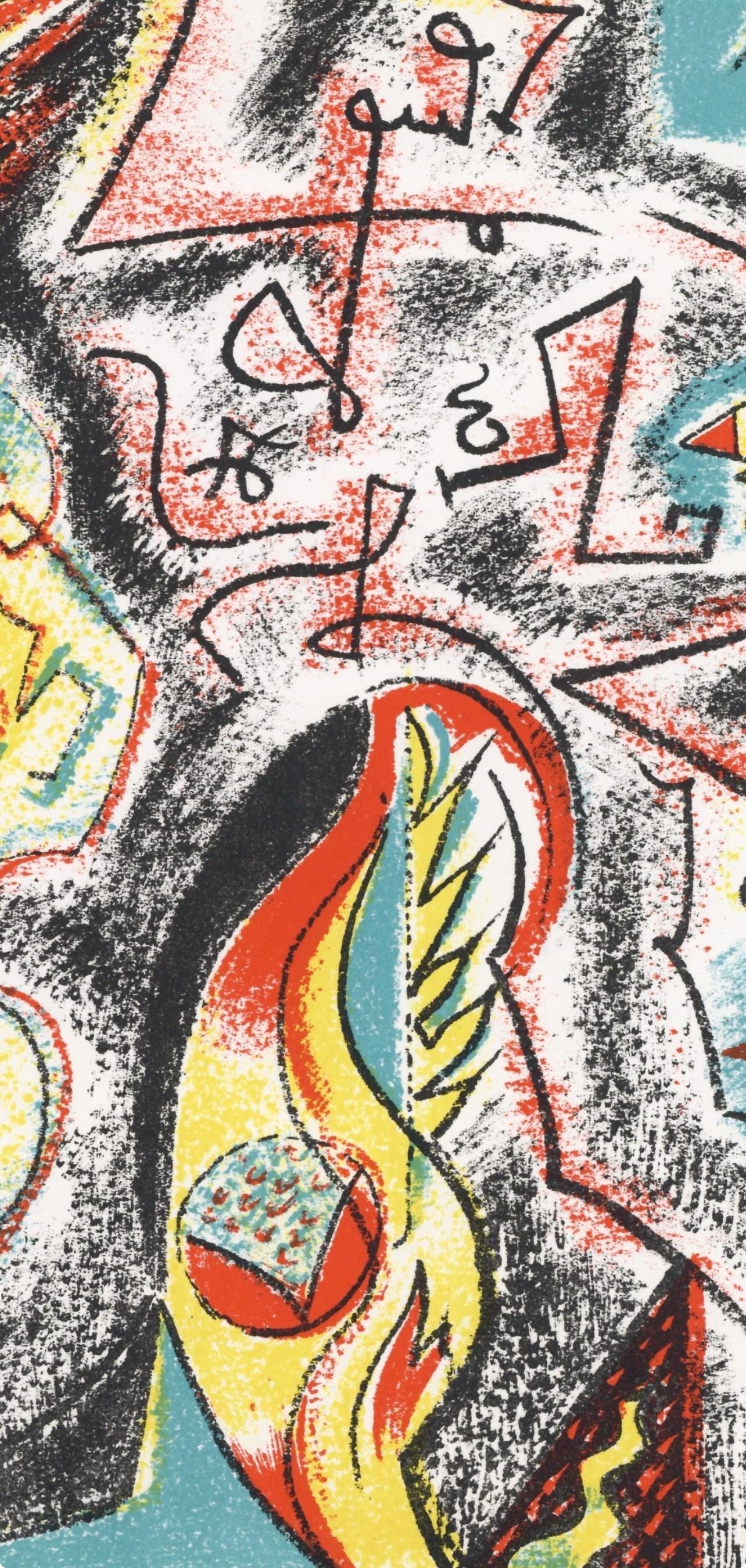 Lithograph - Andr Masson - Composition - XXe sicle - 5