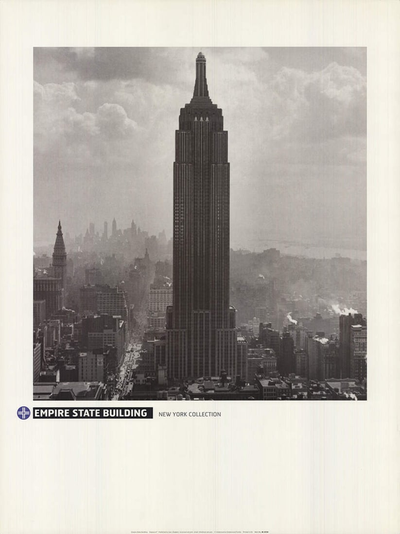 Photog ARTIST UNKNOWN Empire State Building 31.5" x 23.5" Offset Lithograph 2000: Photog ARTIST UNKNOWN Empire State Building 31.5" x 23.5" Offset Lithograph 2000 This listing features Photog ARTIST UNKNOWN Empire State Building 31.5" x 23.5" Offset Lithograph 2000. Item specifics