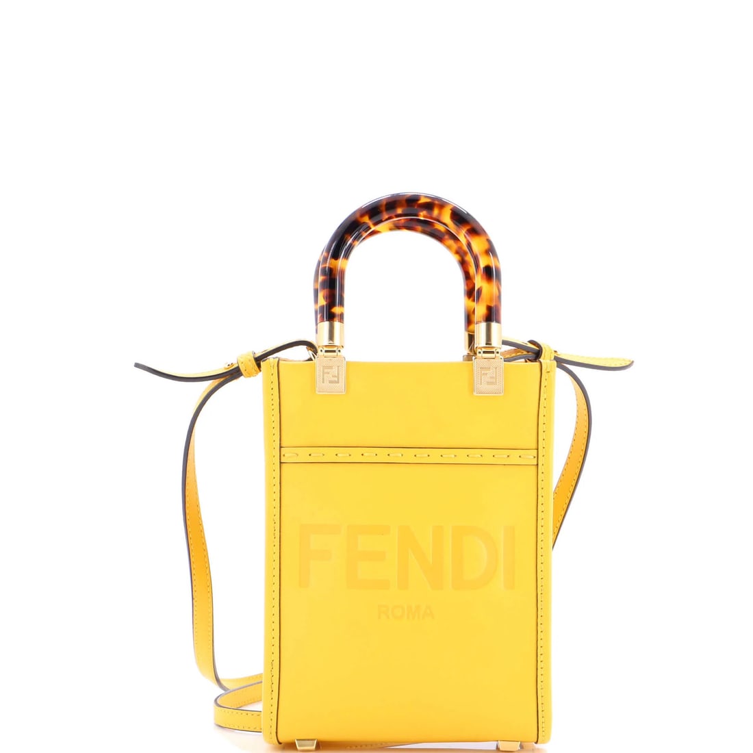 Mini Fendi Sunshine Shopper Tote Leather: Mini Fendi Sunshine Shopper Tote Leather This listing features Mini Fendi Sunshine Shopper Tote Leather. Item specifics are provided below. Item Specifics: Brand: Fendi Exterior Material: Leather Styl