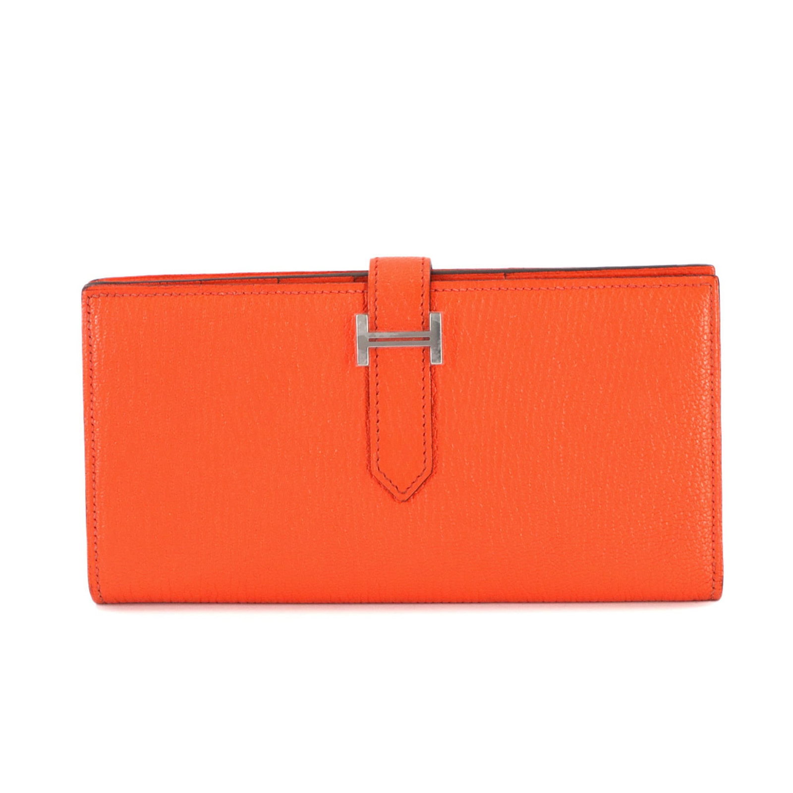 Leather Hermes Long Wallet (Bi-Fold) Chevre: Leather Hermes Long Wallet (Bi-Fold) Chevre This listing features Leather Hermes Long Wallet (Bi-Fold) Chevre. Item specifics are provided below. Item Specifics: Brand: Hermes Type: Long Wallet (Bi-Fo