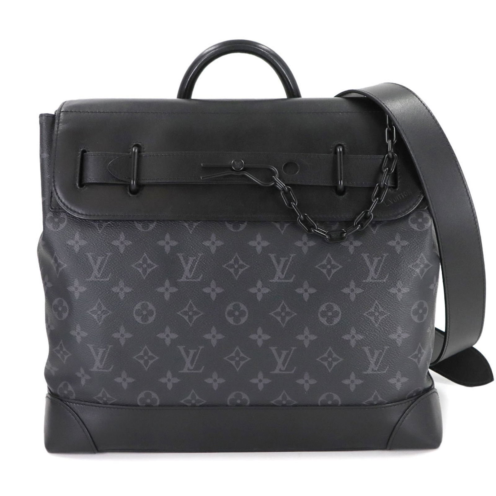 Leather - Louis Vuitton Shoulder Bag Monogram Eclipse: Leather - Louis Vuitton Shoulder Bag Monogram Eclipse This listing features Leather - Louis Vuitton Shoulder Bag Monogram Eclipse. Item specifics are provided below. Item Specifics: Brand: Louis Vuitt