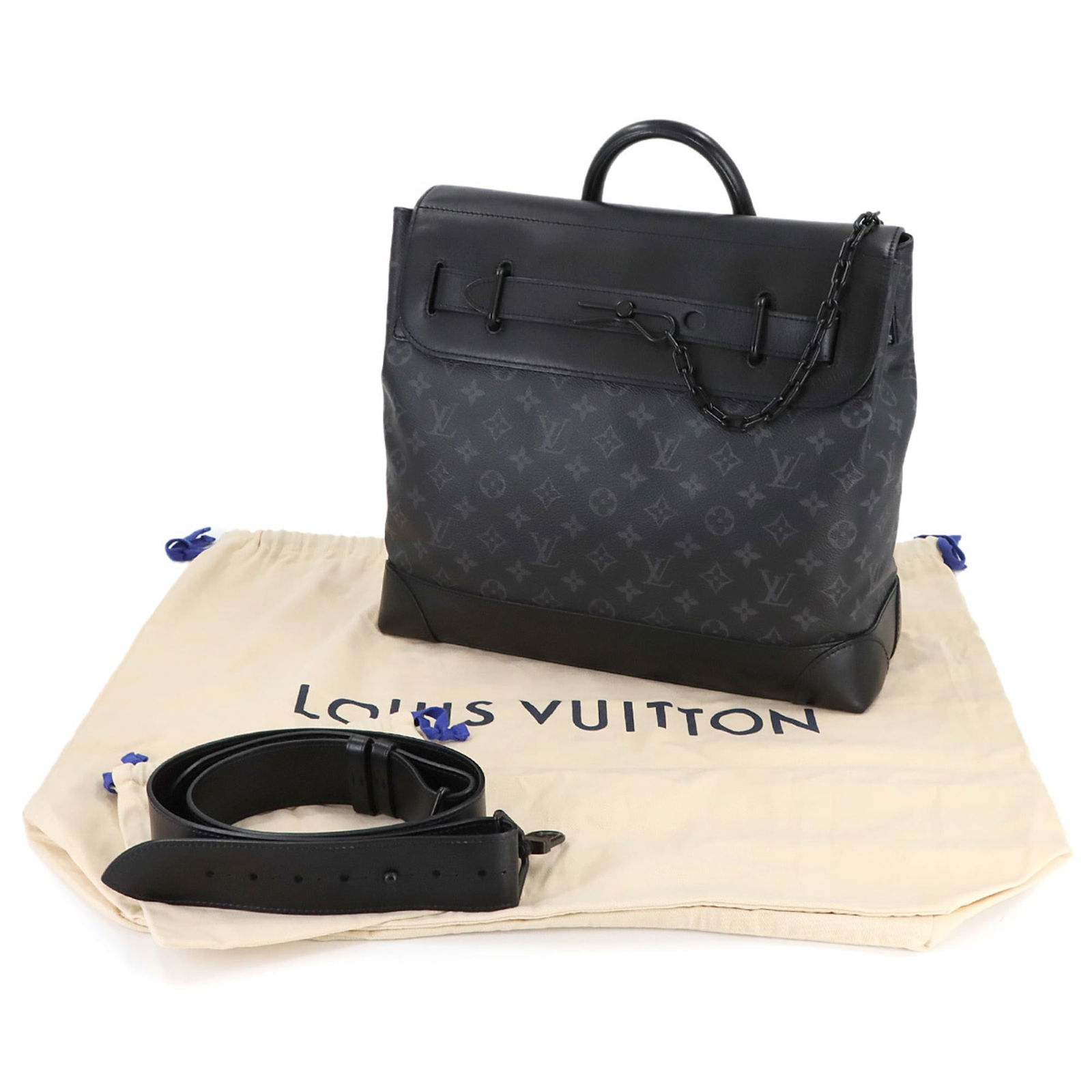 Leather - Louis Vuitton Shoulder Bag Monogram Eclipse - 2