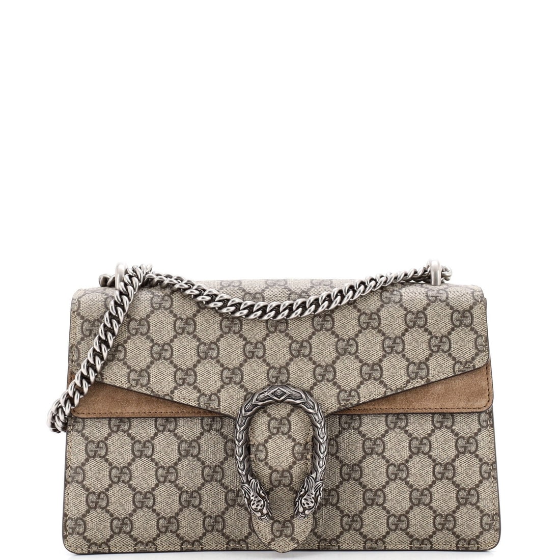 Small Gucci Dionysus Bag GG Coated Canvas: Small Gucci Dionysus Bag GG Coated Canvas This listing features Small Gucci Dionysus Bag GG Coated Canvas. Item specifics are provided below. Item Specifics: Brand: Gucci Exterior Material: Canvas Coa