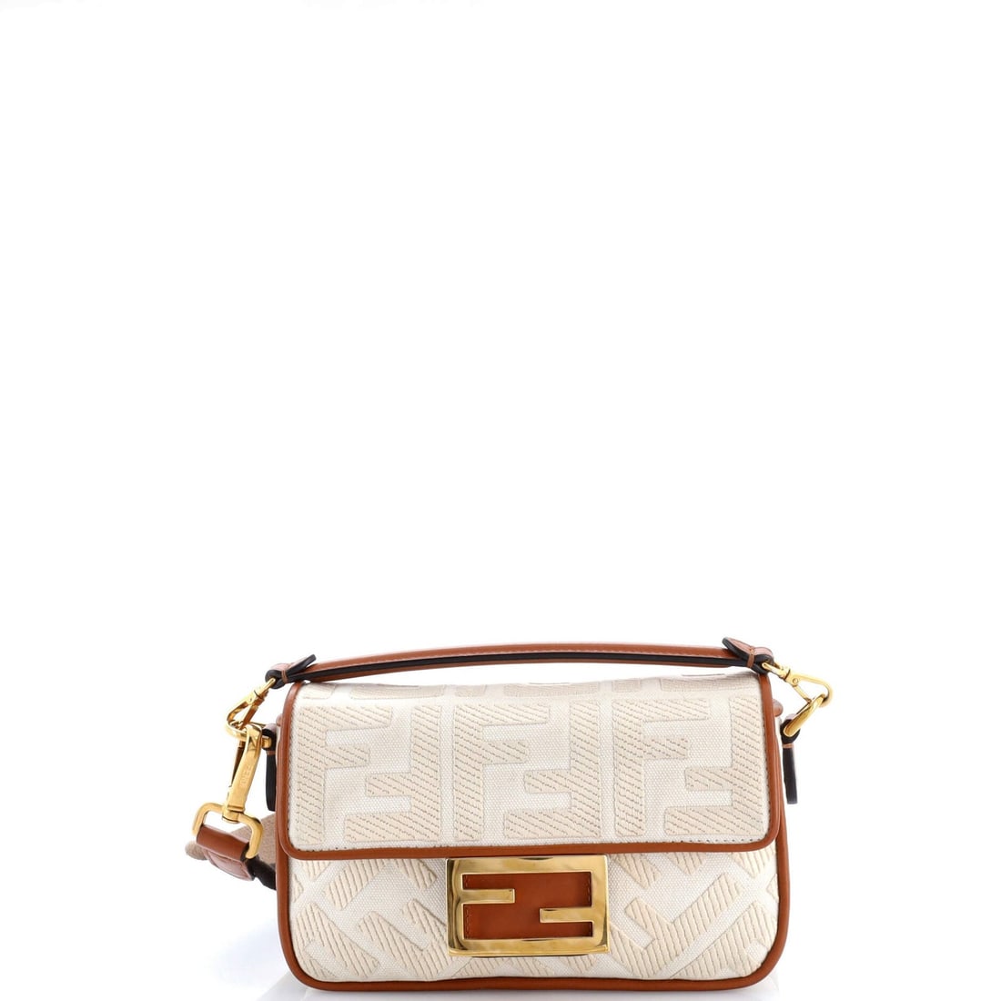 Mini Fendi Baguette NM Bag Zucca Embroidered Canvas: Mini Fendi Baguette NM Bag Zucca Embroidered Canvas This listing features Mini Fendi Baguette NM Bag Zucca Embroidered Canvas. Item specifics are provided below. Item Specifics: Brand: Fendi