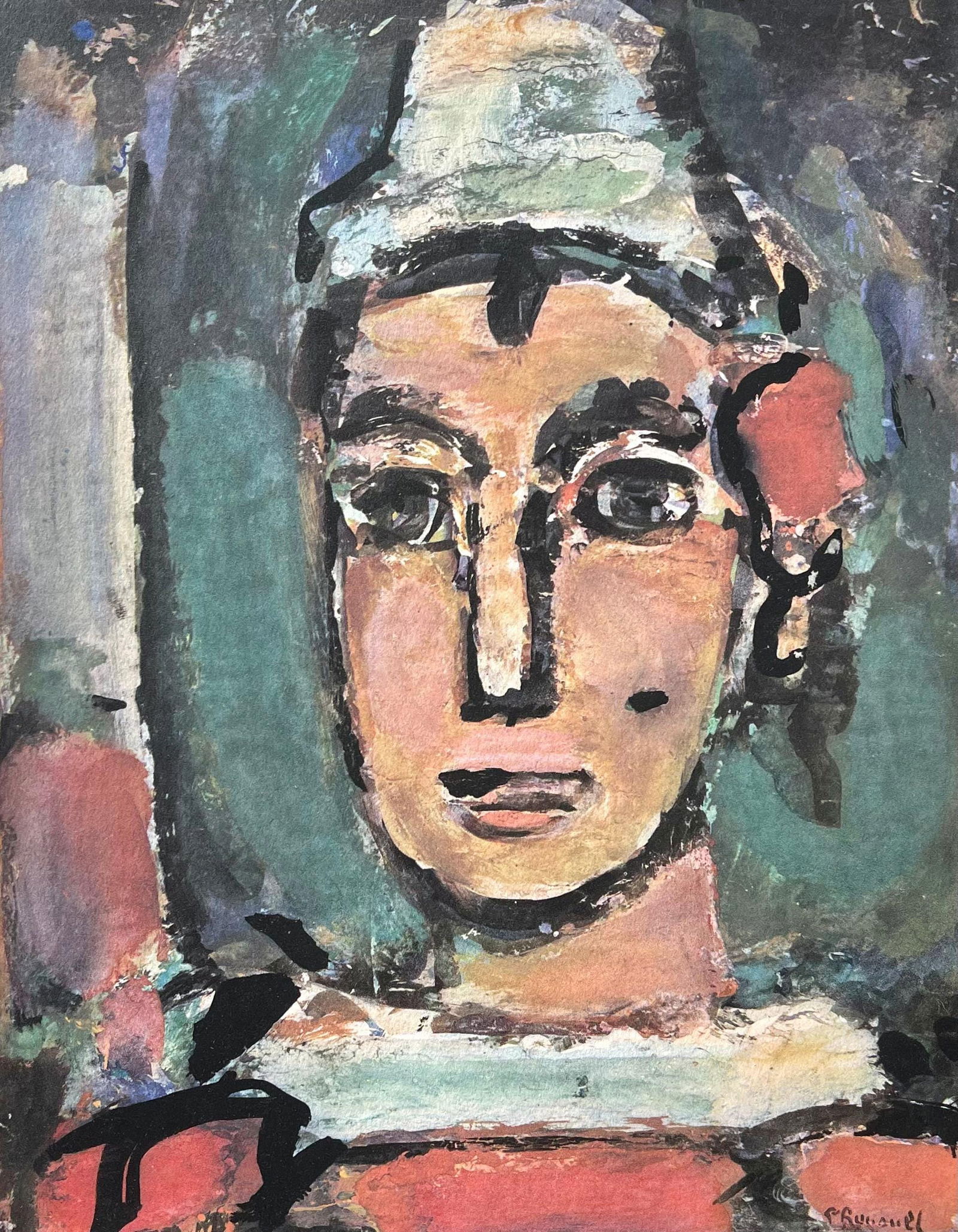 Lithograph - Georges Rouault - Jentie Bernard - Divertissement - ditions de la Revue Verve: Lithograph - Georges Rouault - Jentie Bernard - Divertissement - ditions de la Revue Verve This listing features Lithograph - Georges Rouault - Jentie Bernard - Divertissement - ditions de la Revue Ve