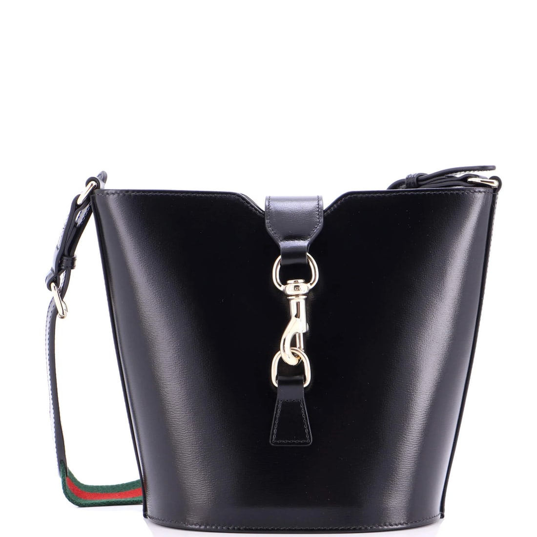 Leather Gucci Jackie Web Bucket Bag: Leather Gucci Jackie Web Bucket Bag This listing features Leather Gucci Jackie Web Bucket Bag. Item specifics are provided below. Item Specifics: Brand: Gucci Exterior Material: Leather Style: Bucket