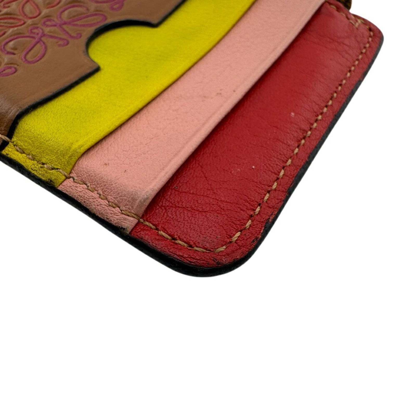 Leather Loewe Card Case - 4