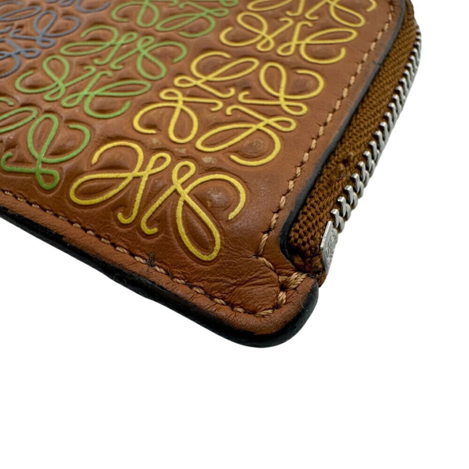 Leather Loewe Card Case - 6