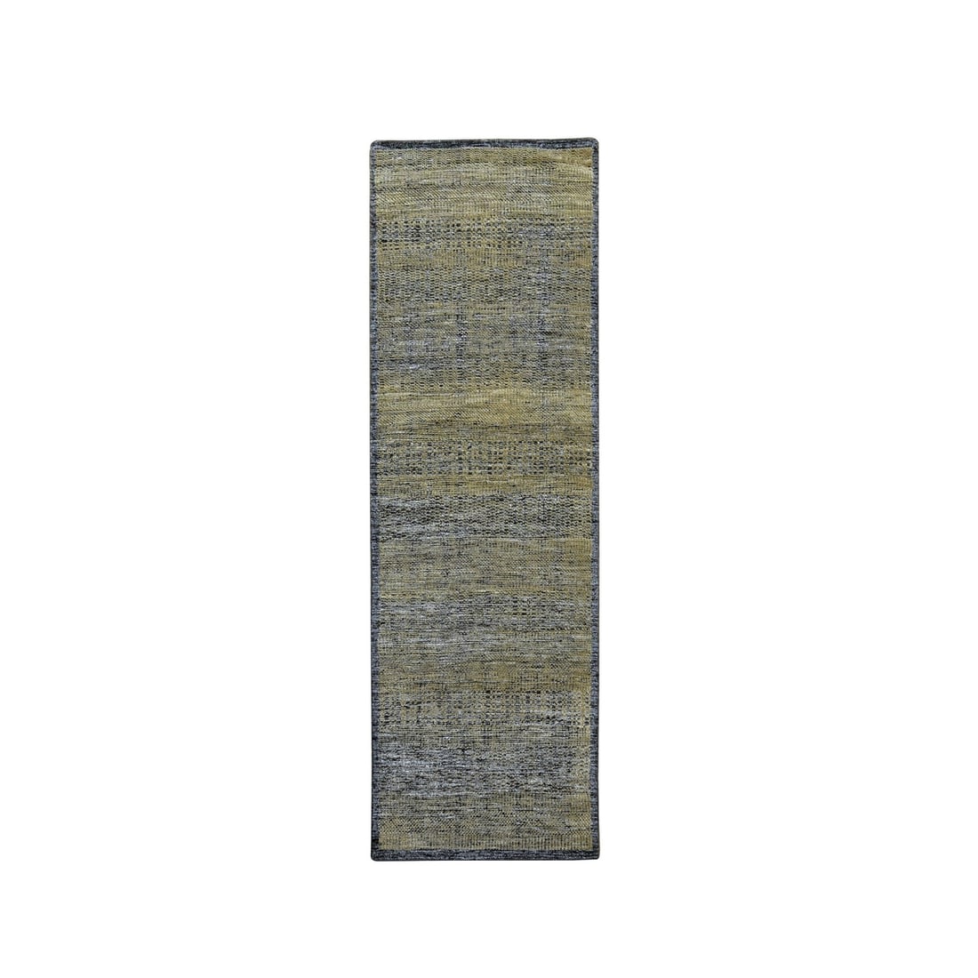 Rug 2'6"x8' Brown & Black Oxidized Grass Design Wool Hand Knotted Runner: Rug 2'6"x8' Brown & Black Oxidized Grass Design Wool Hand Knotted Runner This listing features Rug 2'6"x8' Brown & Black Oxidized Grass Design Wool Hand Knotted Runner. Item specifics are provided bel
